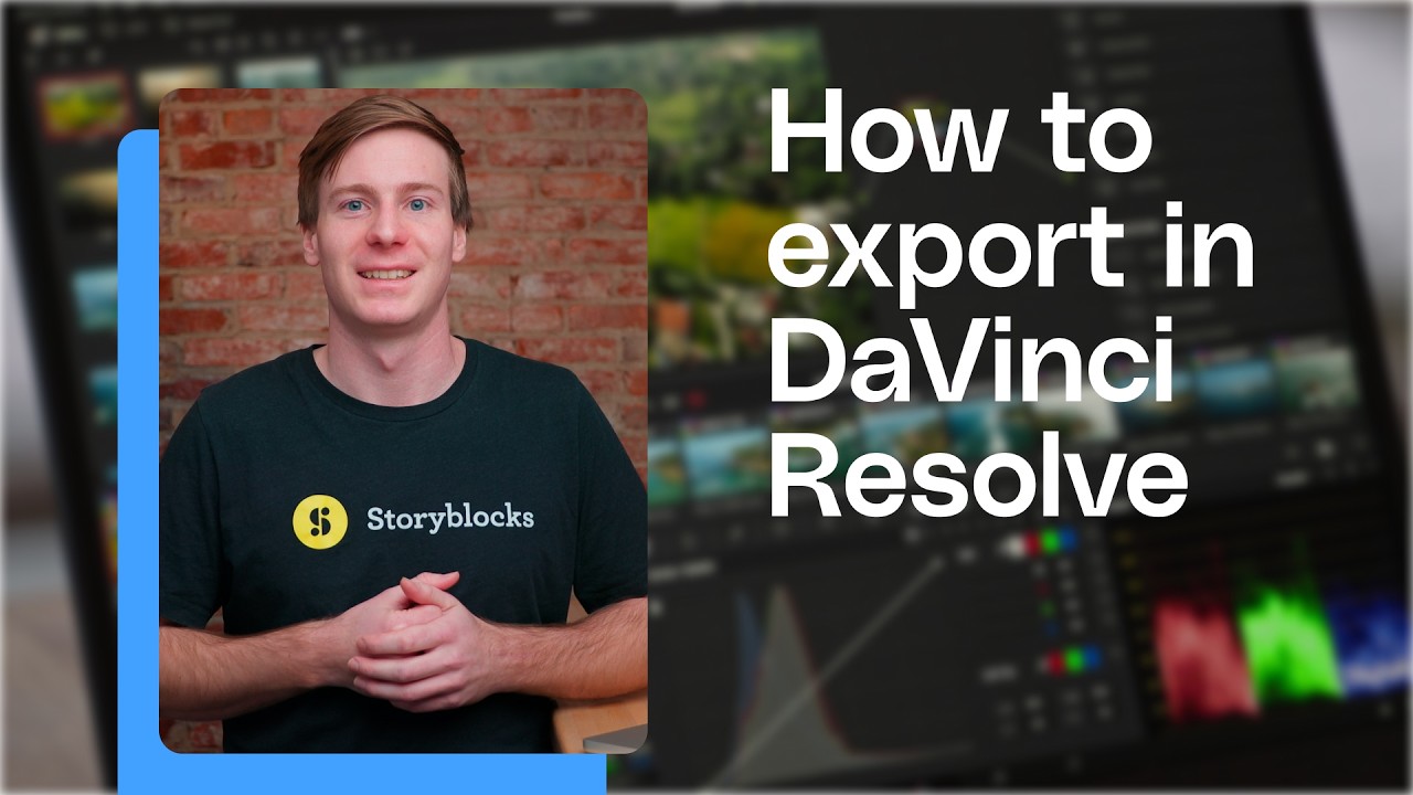 Как экспортировать видео в DaVinci Resolve 20 (MP4, YouTube и полное руководство)