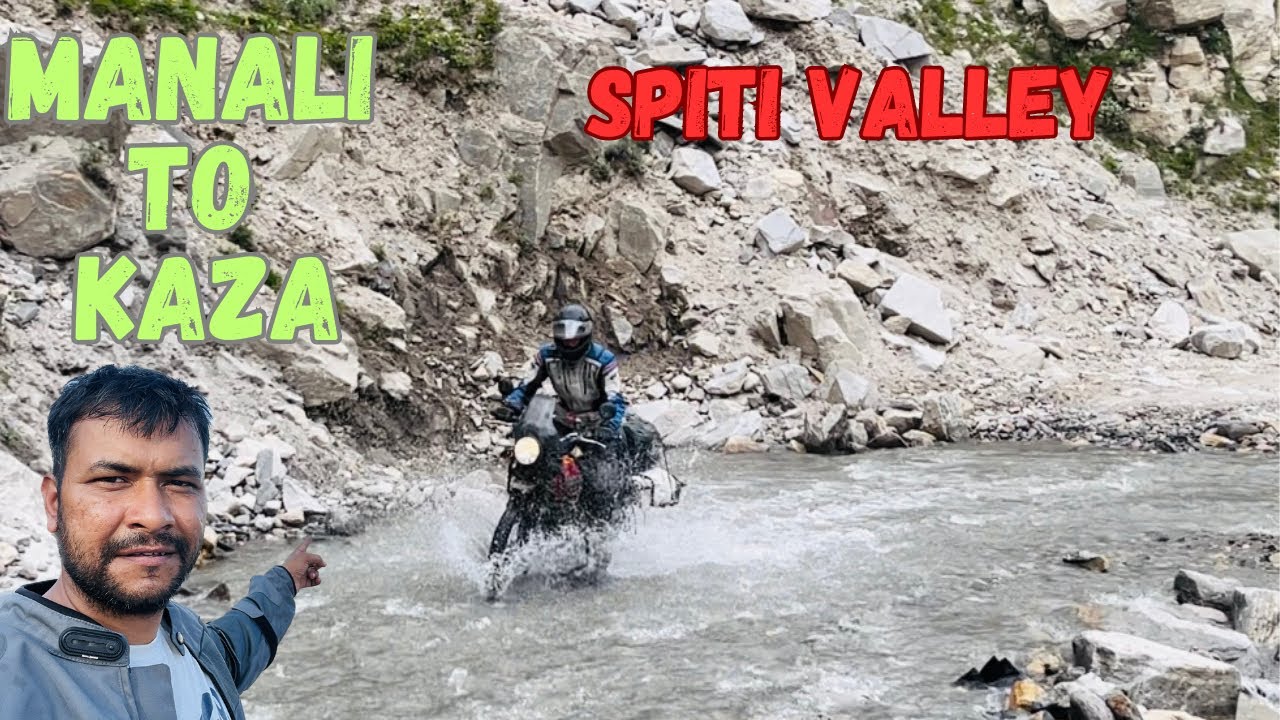 Manali To Kaza Road Trip | Spiti Valley | Total Off Road | Manali To Spiti Bike Ride | Kunzum Pass |