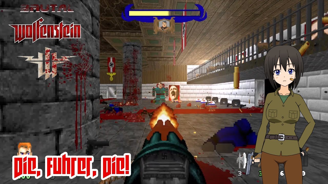 Brutal Wolfenstein 3D V6.0 - Die, Fuhrer, Die!