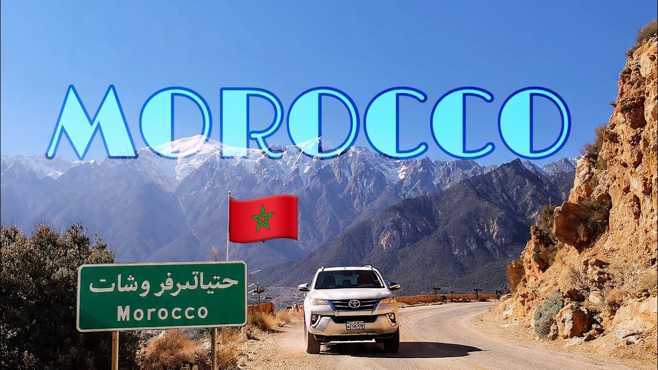 Drive through Morocco🇲🇦4K