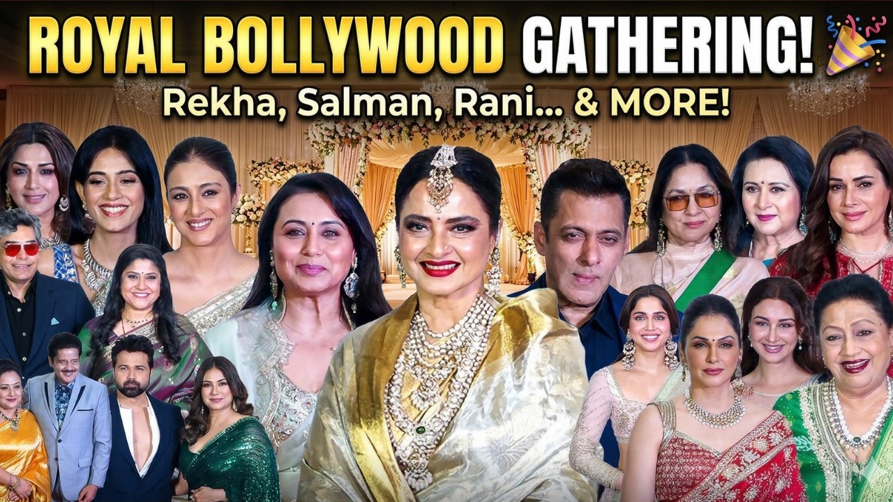 Full Bollywood Gathers for Isha Barjatya's Star-Studded Reception | Salman, Vicky, Rani