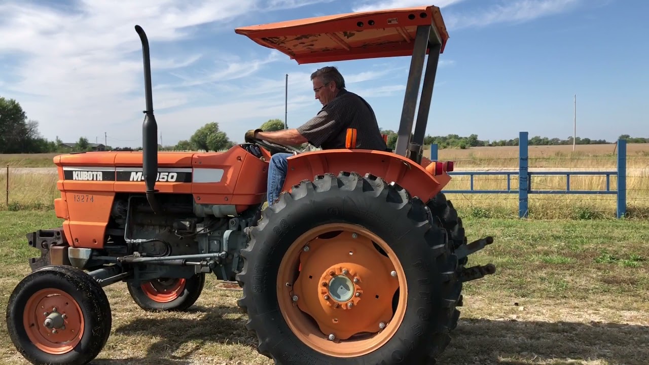 BIG IRON ONLINE AUCTION 12-1-2021: 1986 Kubota M4050 2WD Tractor