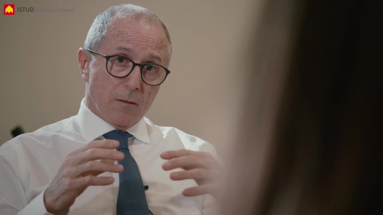 Mario Paterlini, CEO di Gruppo Sapio intervistato dagli studenti del Master ISTUD