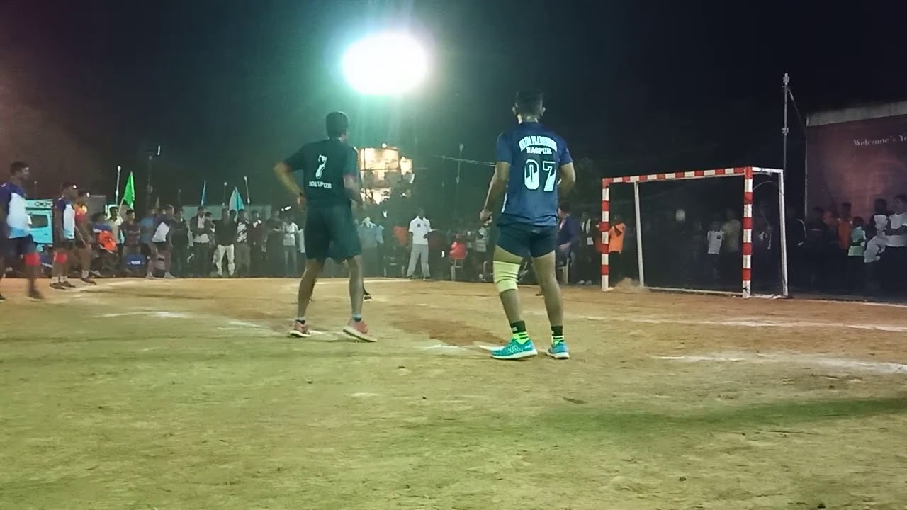 Solapur vs Nagpur kridaprabodhini under 19 junior  handball match.
