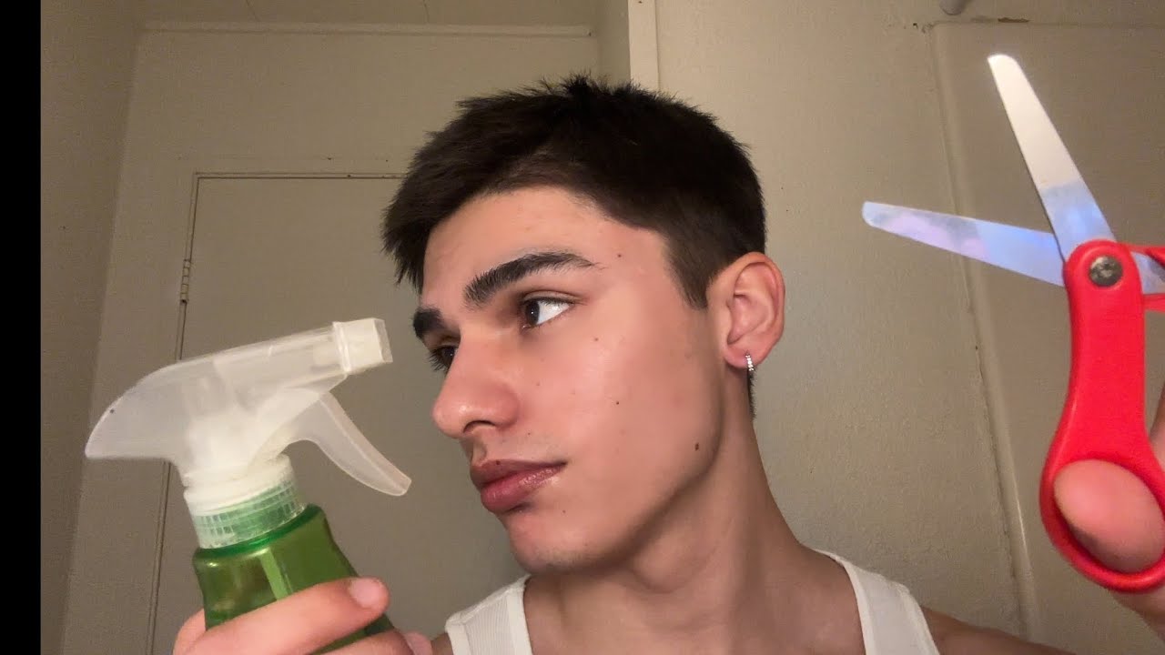 Asmr haciendo tu corte de cabello