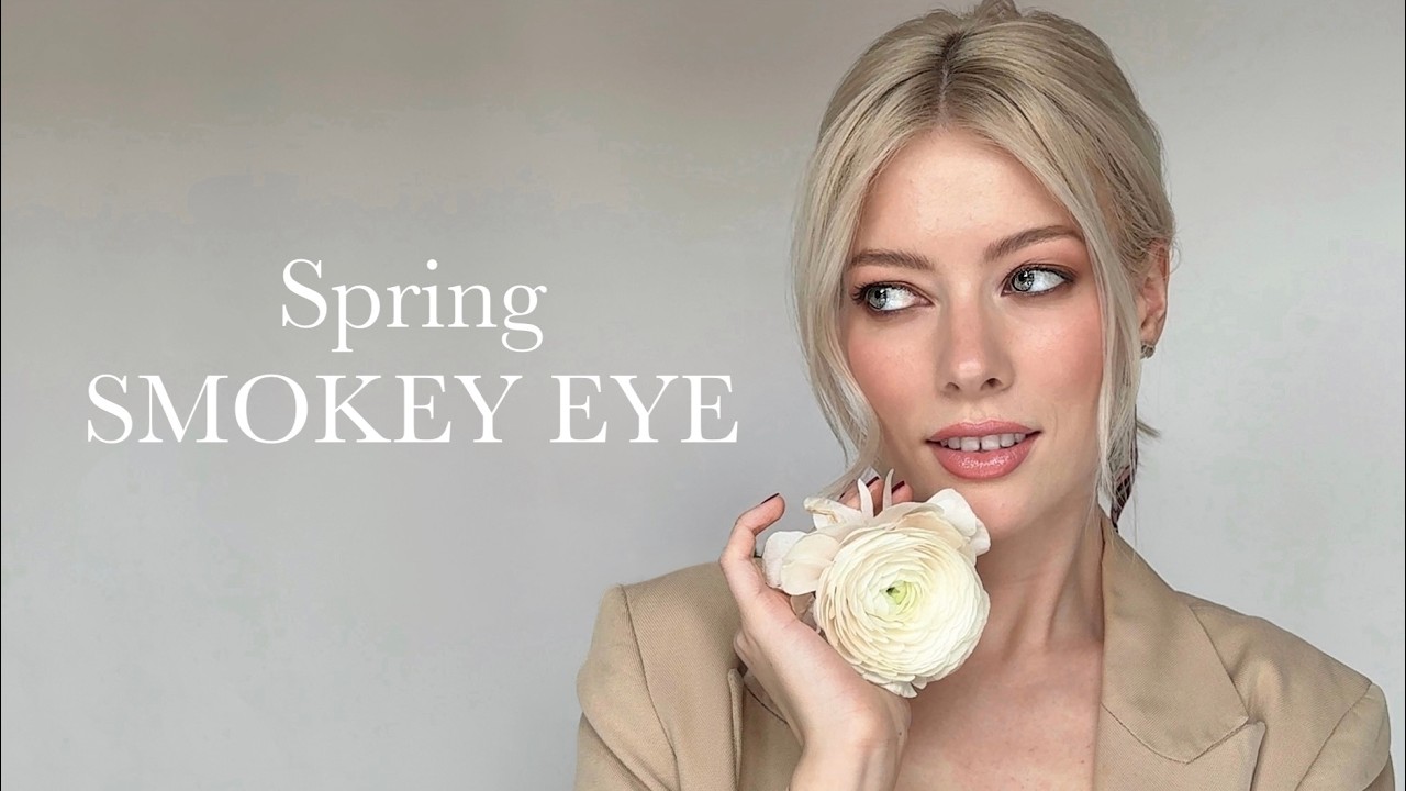 Spring Smokey Eye Tutorial For Hooded Eyes + Fragrance & Twilly Styling