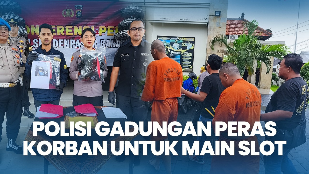 Polsek Denpasar Barat Bali Ringkus Komplotan Polisi Gadungan, Peras Korban untuk Main Judi Slot