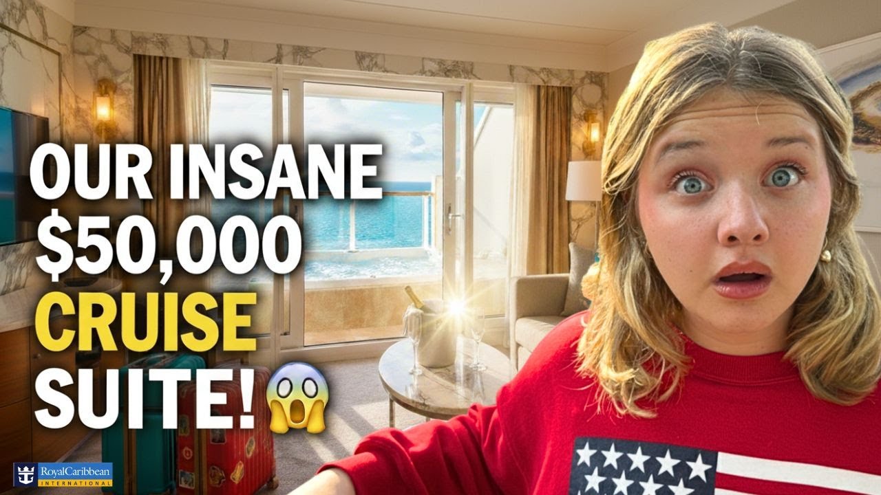 OUR INSANE $50,000 CRUISE SUITE!! 😱 | You Won’t Believe What’s Inside!