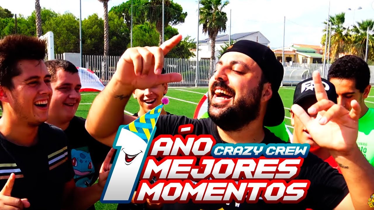 MEJORES MOMENTOS ¡RETO FÚTBOL! FUNNY MOMENTS [1 año Crazy Crew]