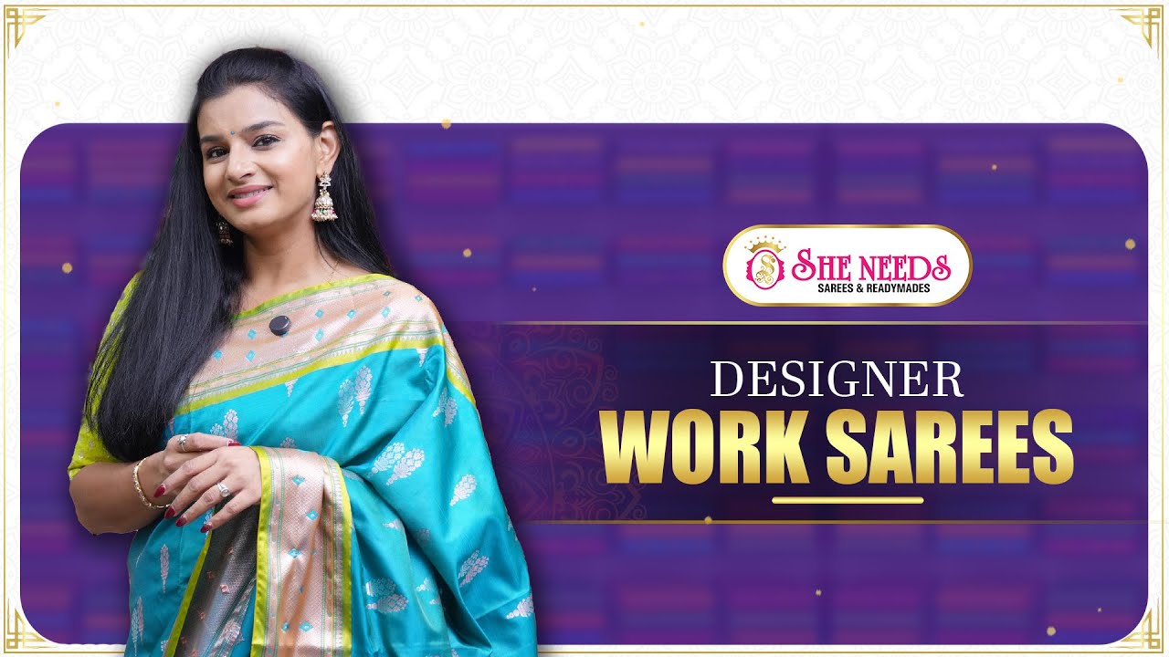 Designer Fancy Sarees | Latest Fancy Sarees Collection | She Needs Saree World