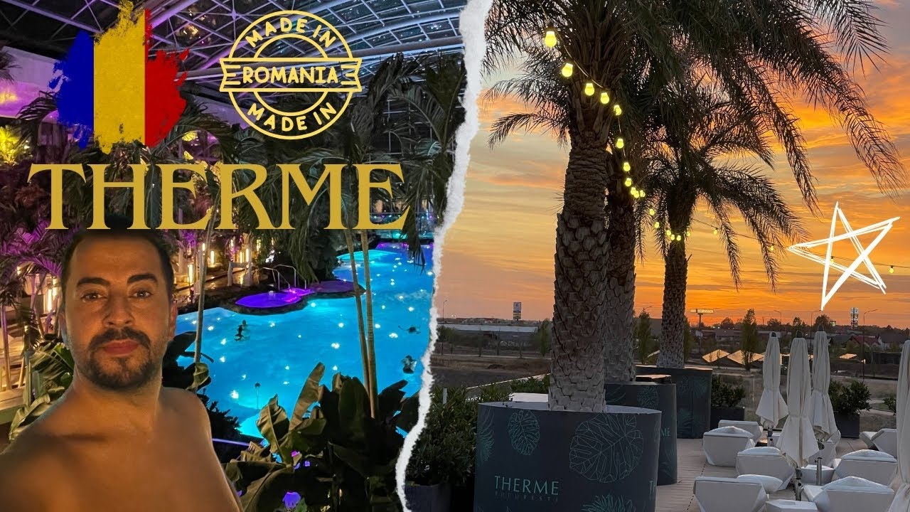 Avrupa'nın en büyük termal tesisi Romanya Therme: Bir Spa Cennetine Yolculuk , 4K #bükreş #bucharest