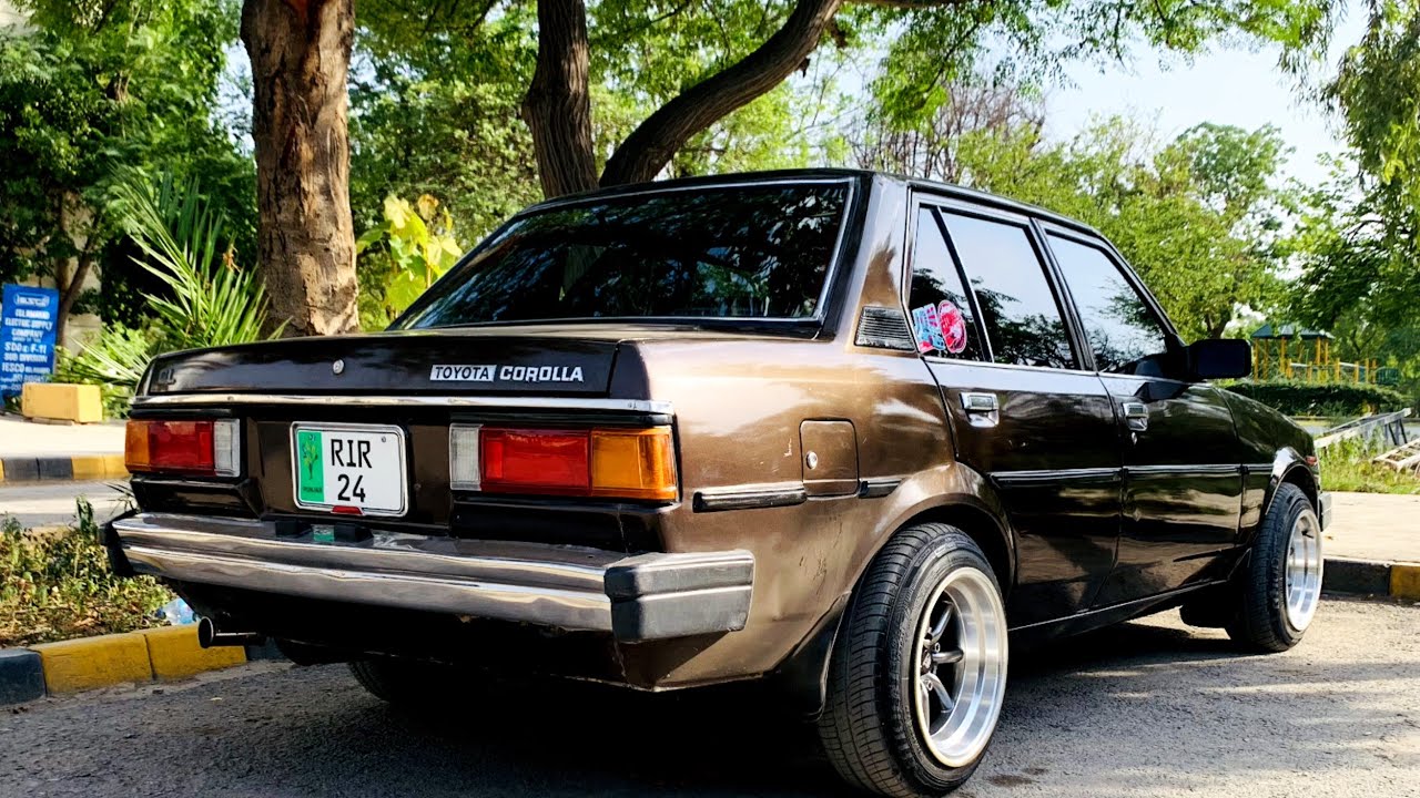 Toyota Corolla GL😍(1982) Classic Modified🔥Detail Review || Modified Ke70💥|| Pak Rides