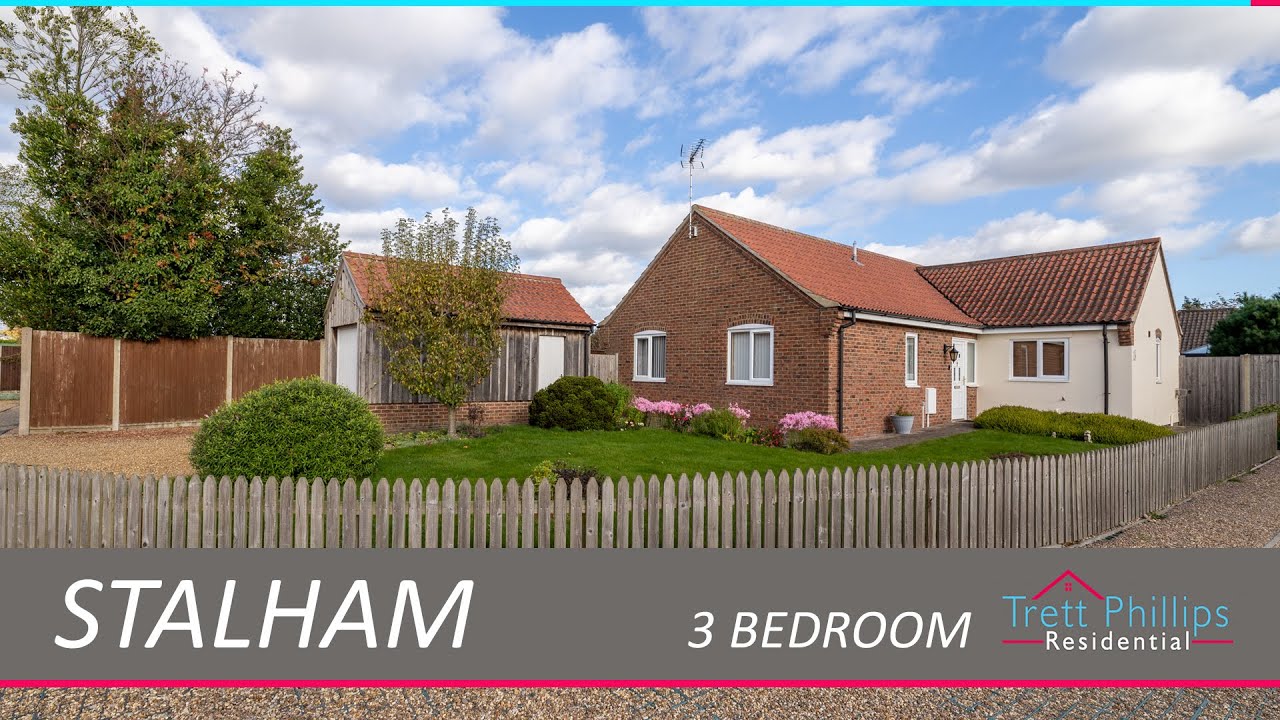 3 Bedroom detached bungalow in Stalham