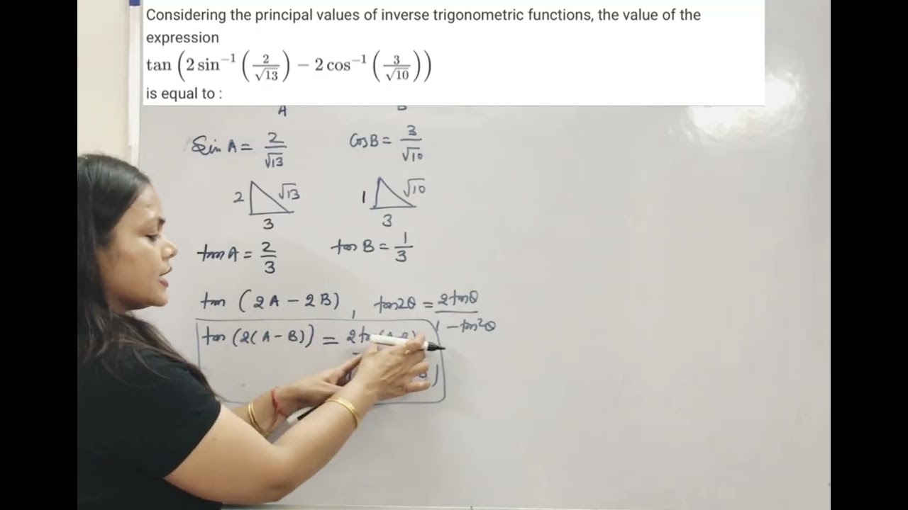 JEE PYQ Solution | Inverse Trigonometry Function | 28 Jan shift 2 (2026) #maths #jeemains #exam 