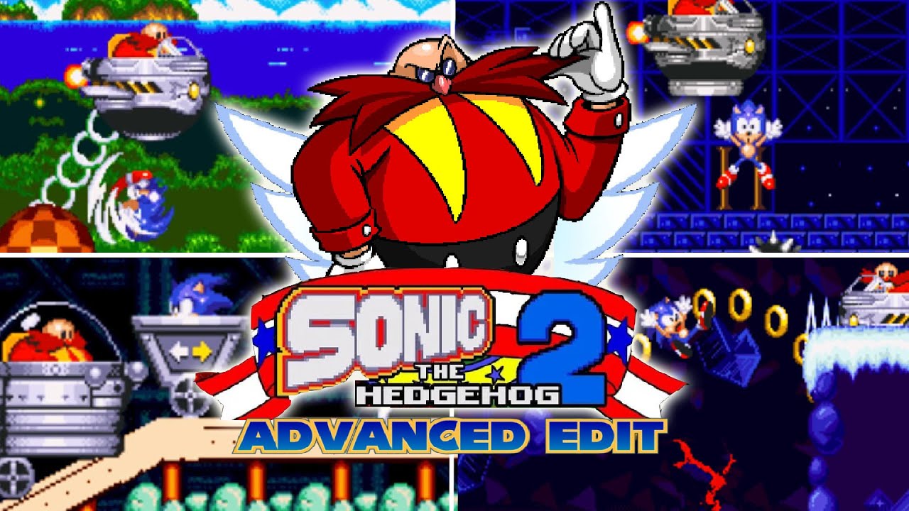 ALL BOSSES Sonic 2 Advance Edit | Hack rom | Multiverso sonic