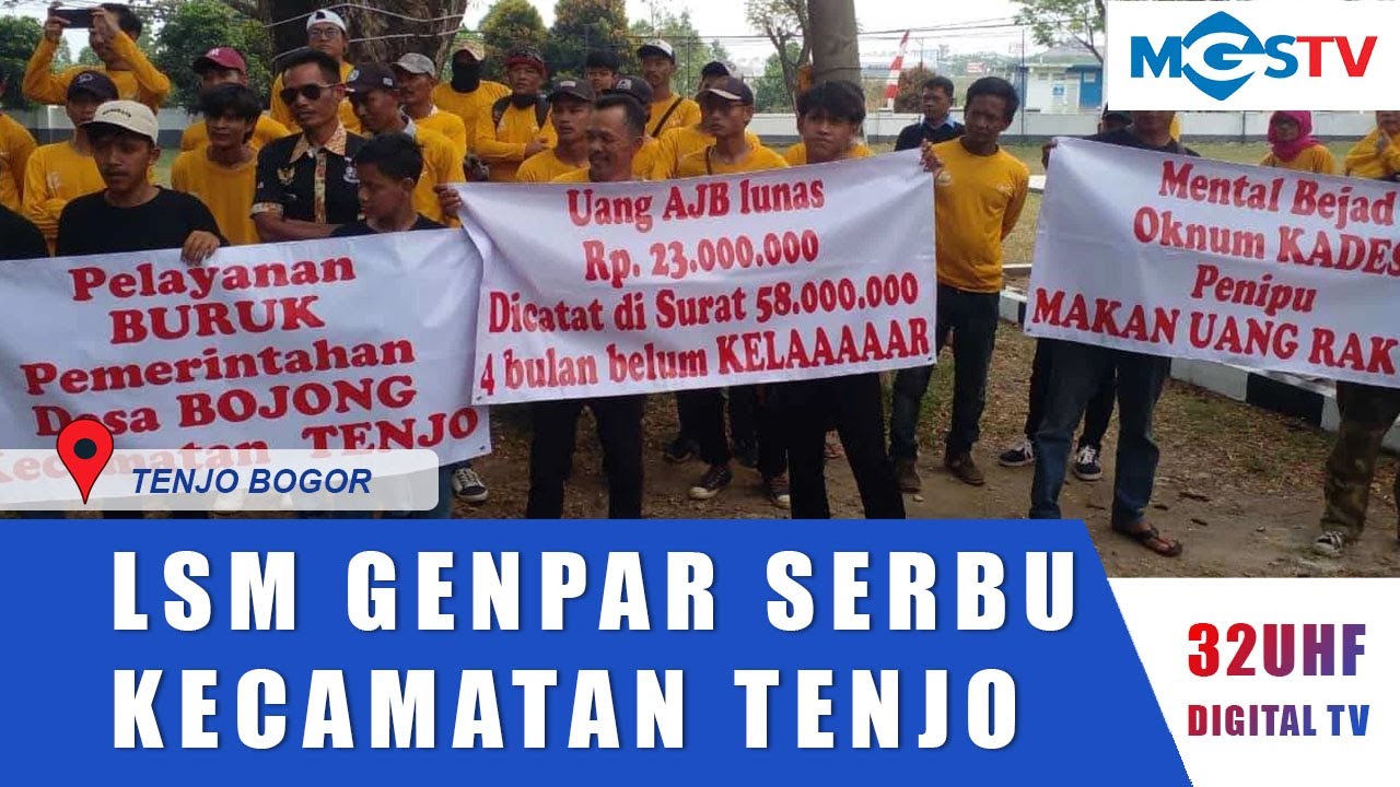 LSM GENPAR GRUDUG KANTOR KECAMATAN TENJO