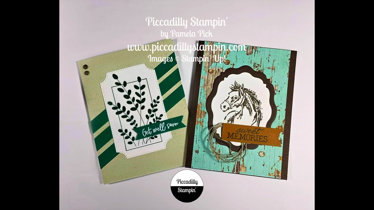 Stampin' Up! Tutorial of Rustic & Classic Cards - 12/17/2025 - FBL