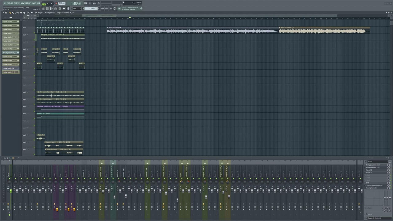 doing a tropical country rock song in 1 hour feat. BK (live).