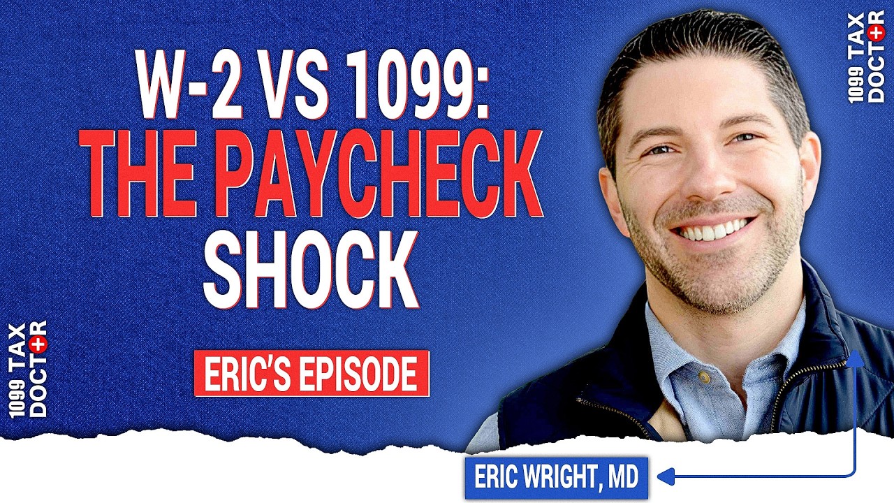 W-2 vs 1099 Explained: Same Job, Totally Different Taxes