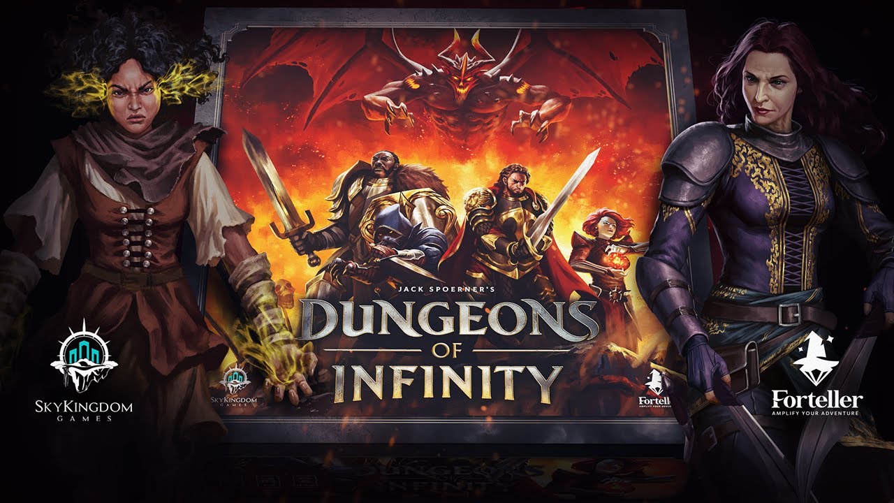 Sky Kingdom Games Presents: Dungeons of Infinity - On Kickstarter NOW!!!