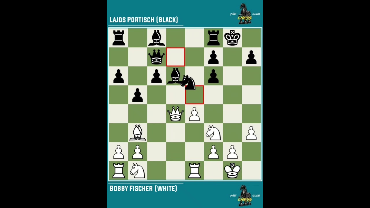 Bobby Fischer vs Lajos Portisch ◉ Santa Monica - UNITED STATES 1966 | 