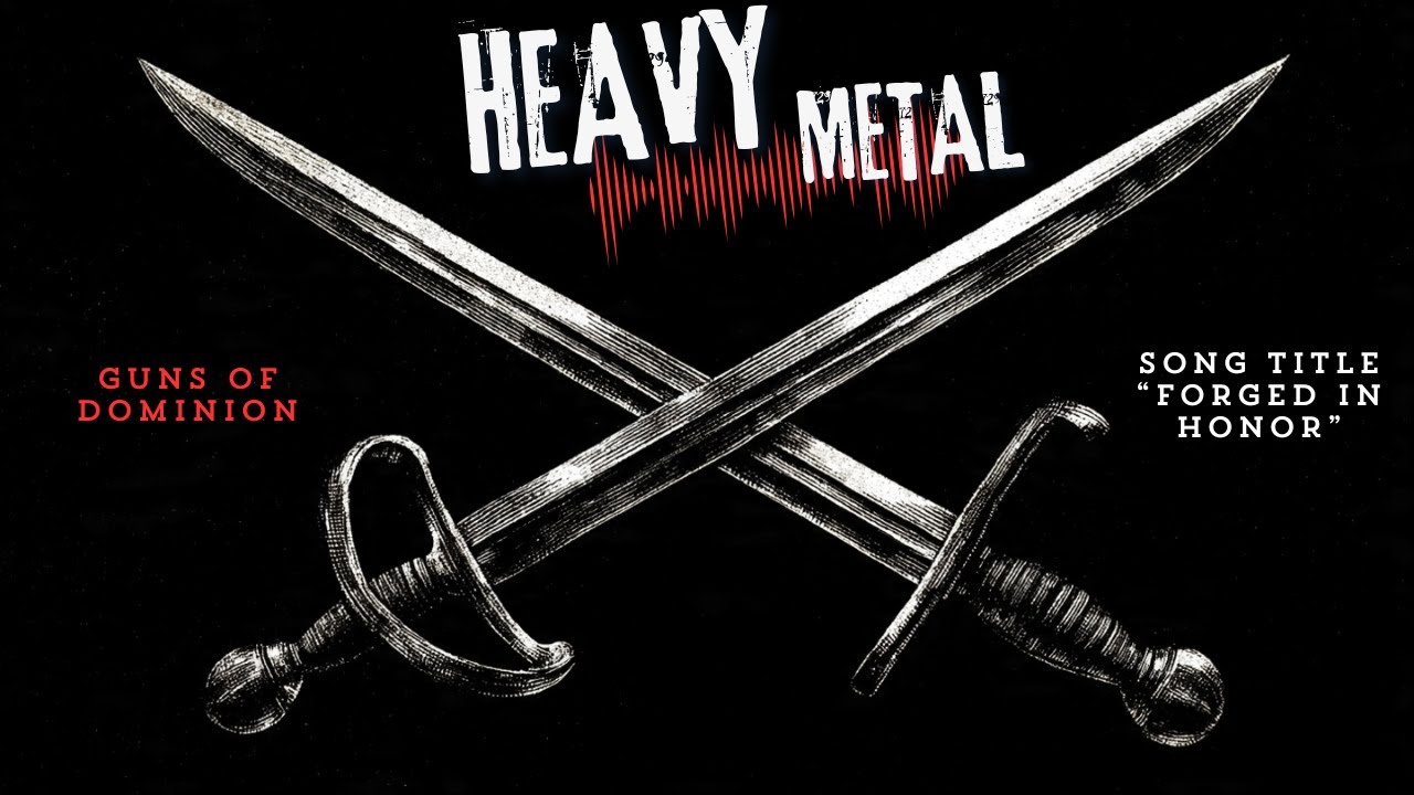 FORGED IN HONOR | GUNS OF DOMINION - Heavy Metal Anthem | Epic Guitar Riffs & Drums