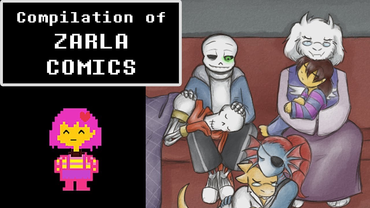 Compilation of Zarla Comics