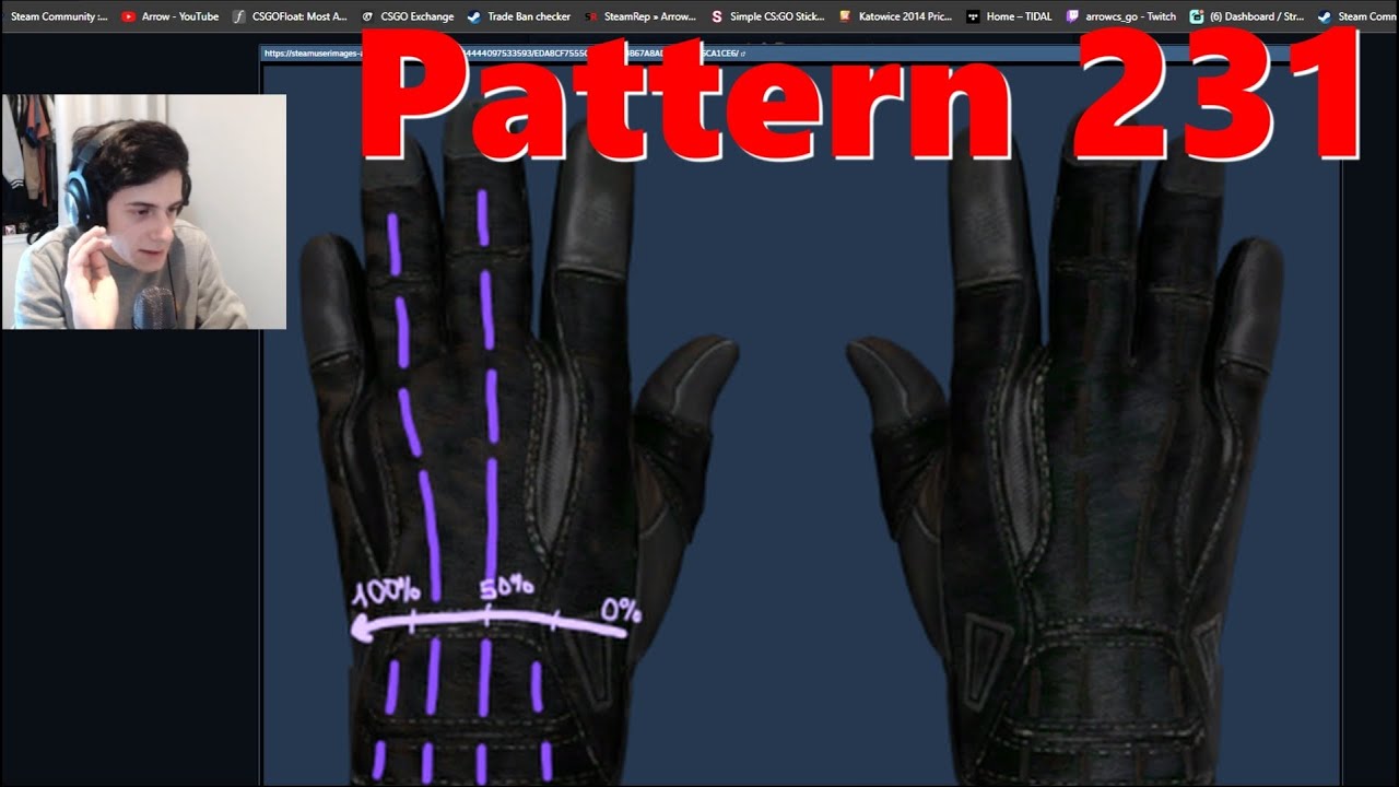 the darkest gloves in csgo...
