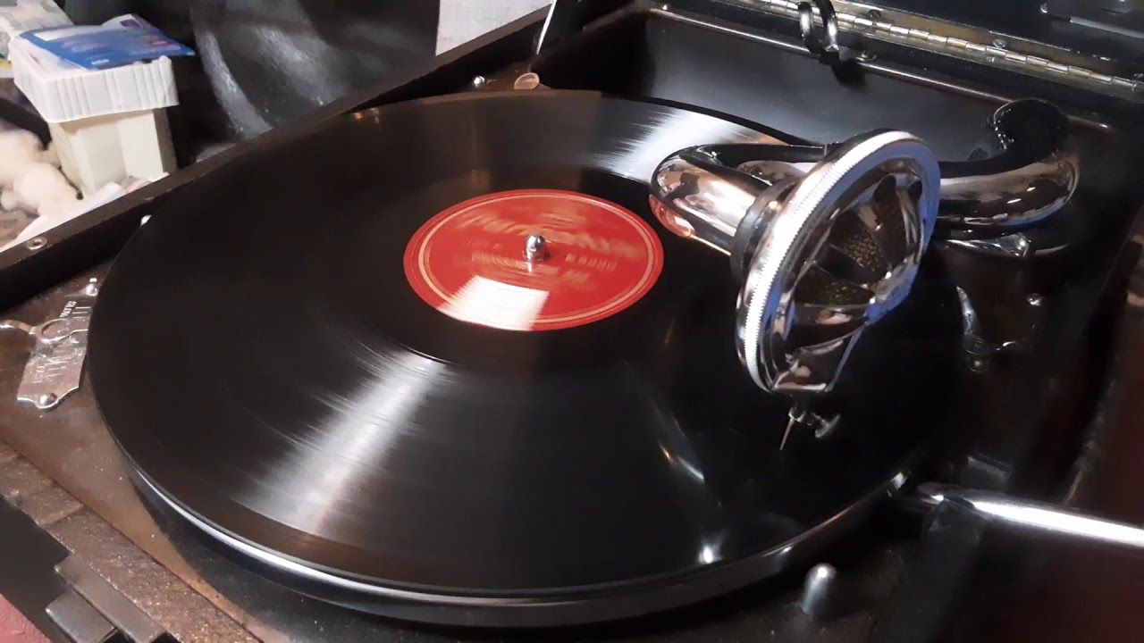 Crossing The Bar Poem by Alfred Lord Tennyson sung by Robert Howe Baritone Rare 78 rpm