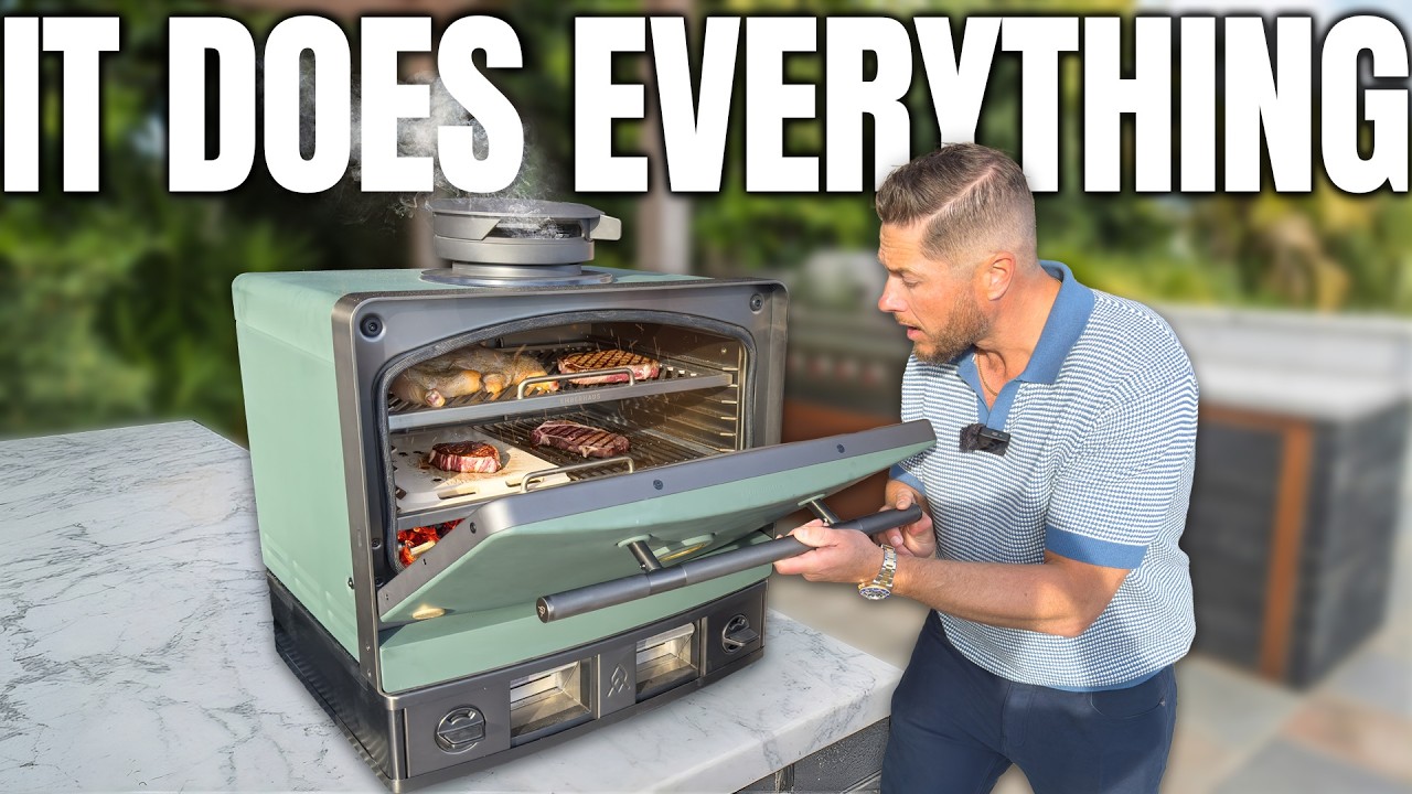 Grill + Oven + Smoker in One?!
