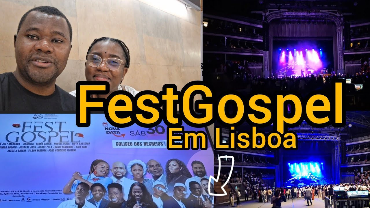 FestGospel Lisboa |Concerto no Coliseu dos Recreios com Nair Nany e Outros Grandes Nomes
