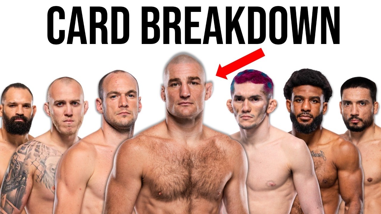 SEAN STRICKLAND BATTERS FLUFFY! UFC FN Strickland vs Hernandez Full Card Breakdown