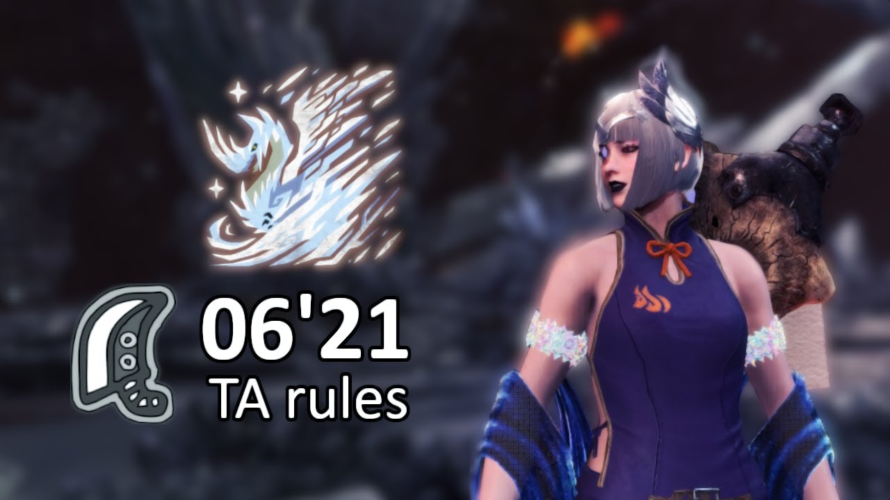 (MHW:IB) Arch Tempered Velkhana | Great Sword 06'21''81 TArules