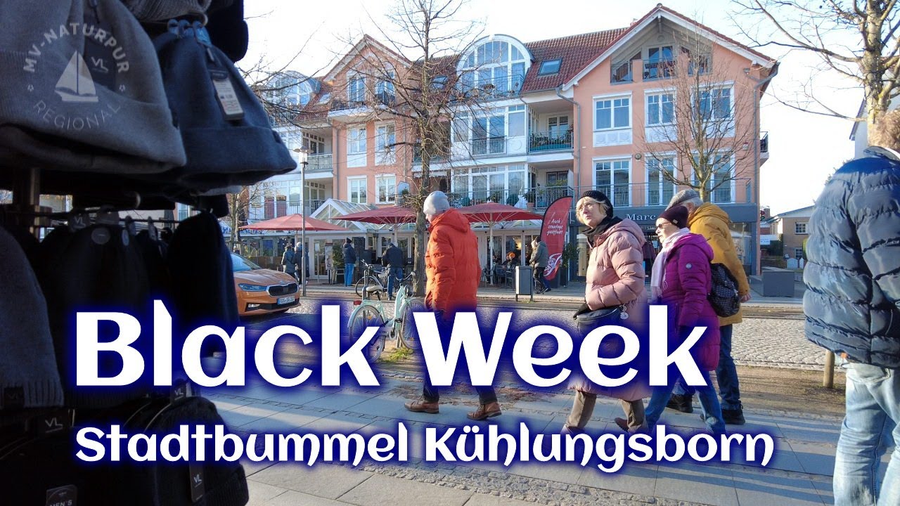 Black Week - Stadtbummel Kühlungsborn