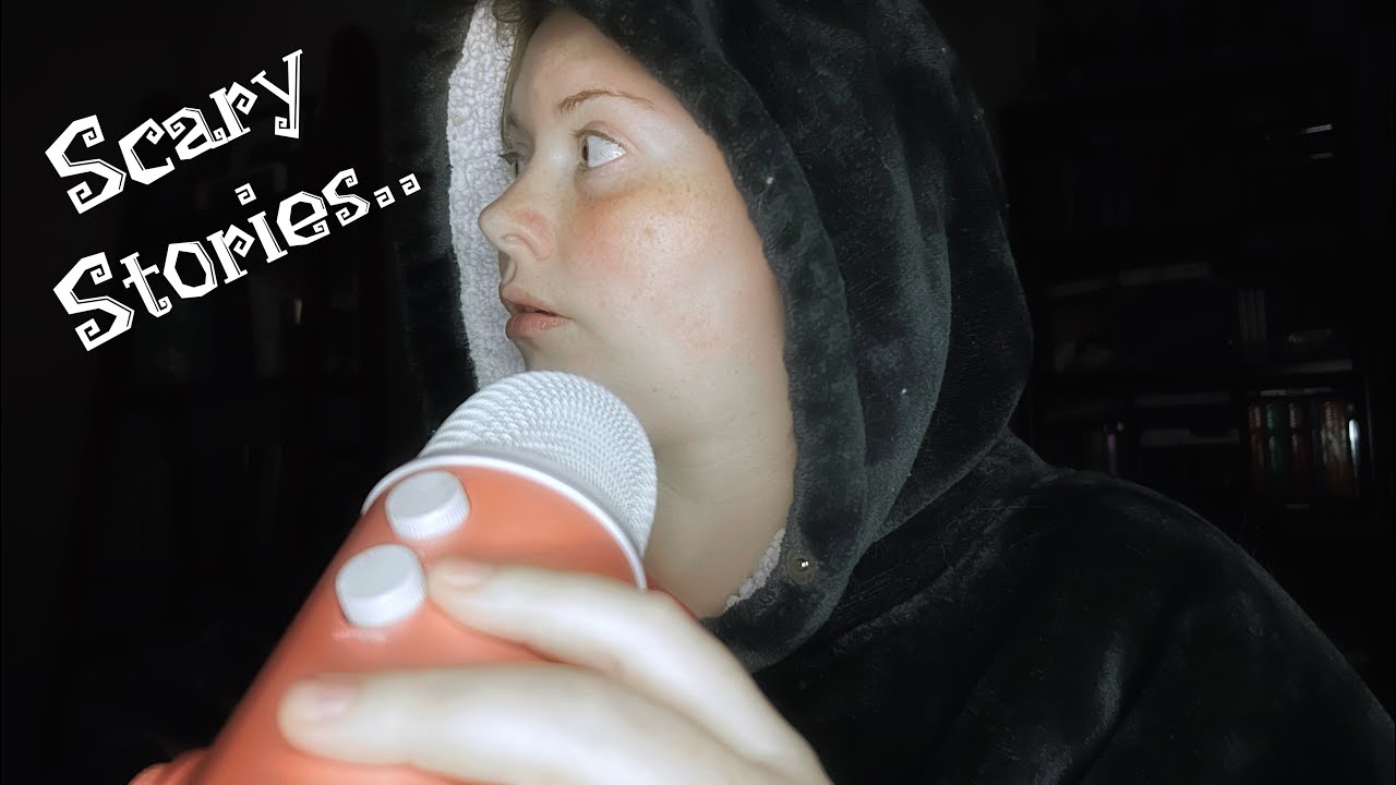ASMR - Telling Scary Stories! *TRUE* (Whispering, Story time, etc) 