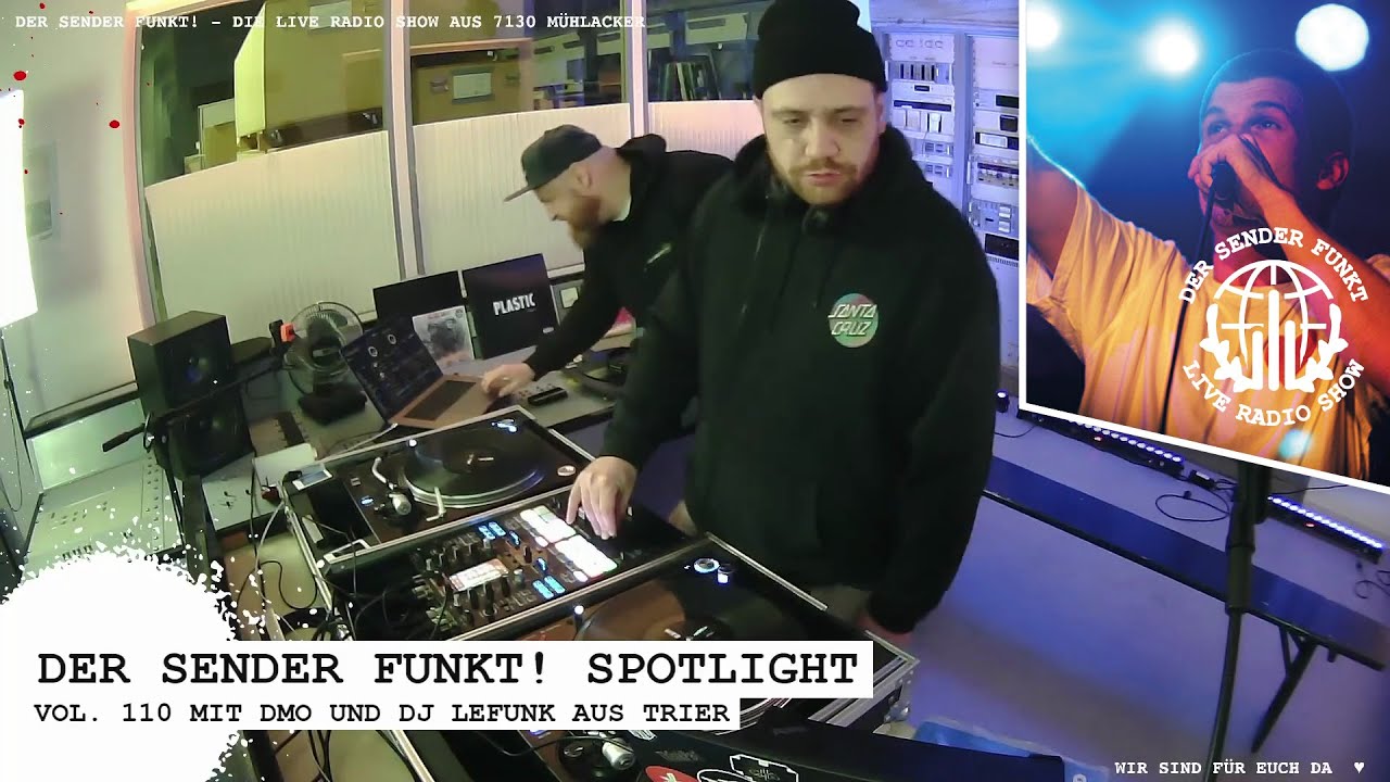 Der Sender funkt! Vol.110 Spotlight ft. DMO & DJ LeFunk — Aftershow mit DJ Knatterton & DJ LeFunk