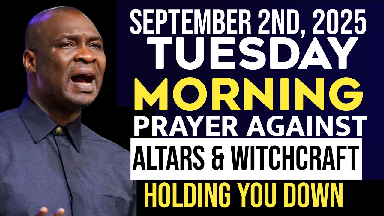 [Tuesday, 2nd September 2025] Early Morning Prayer to Break Evil Altars | Apostle Joshua Selman