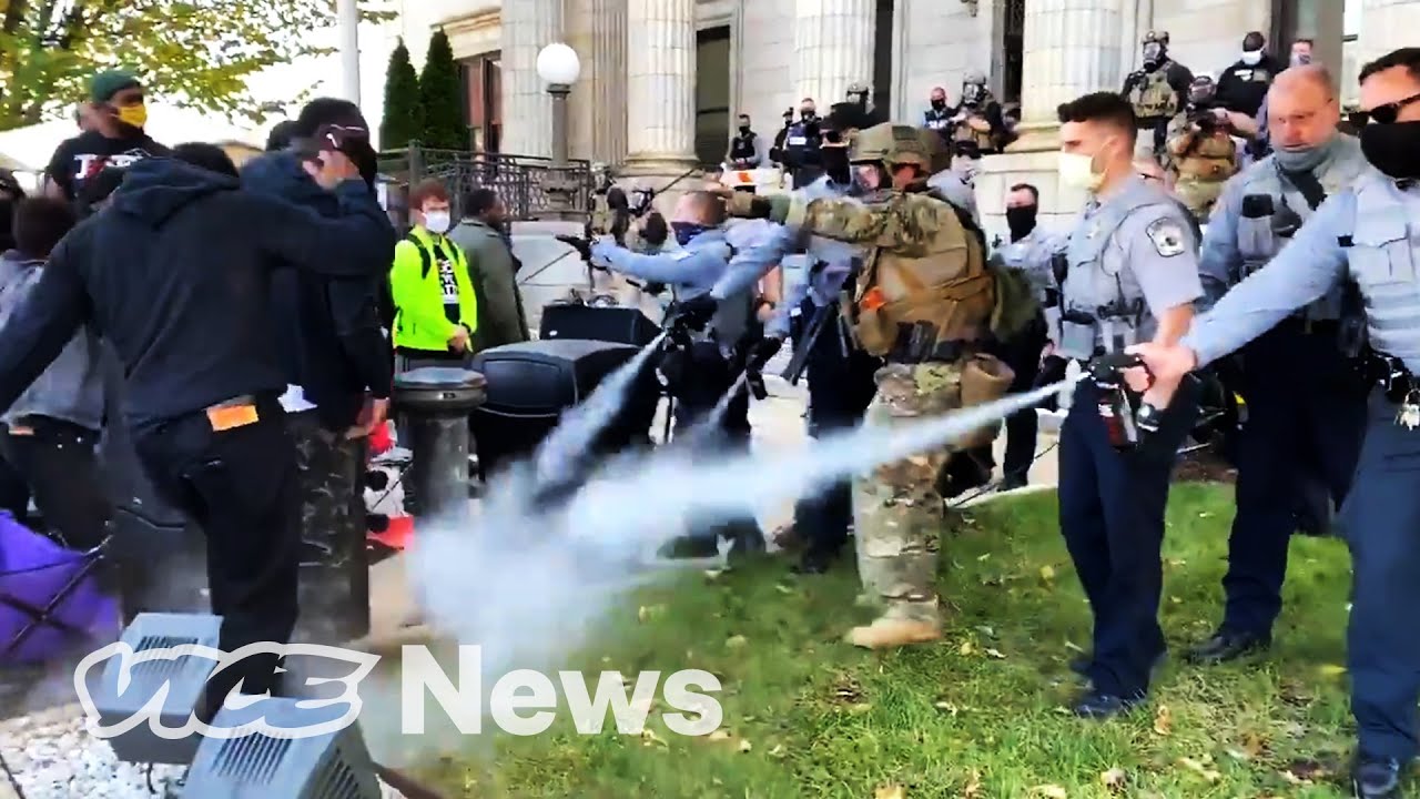 Pepper Spray Couldn't Stop These Voters From Marching to the Polls