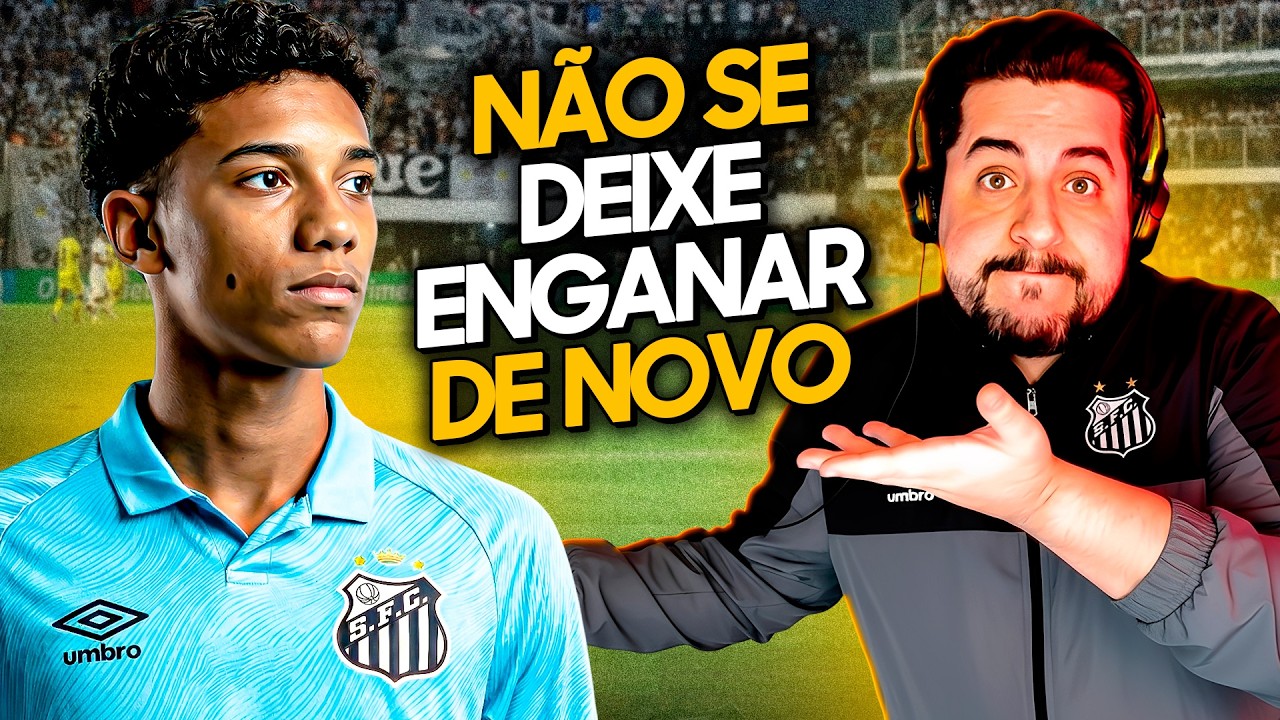 É POR ISSO a TRETA de Robinho Jr no Santos