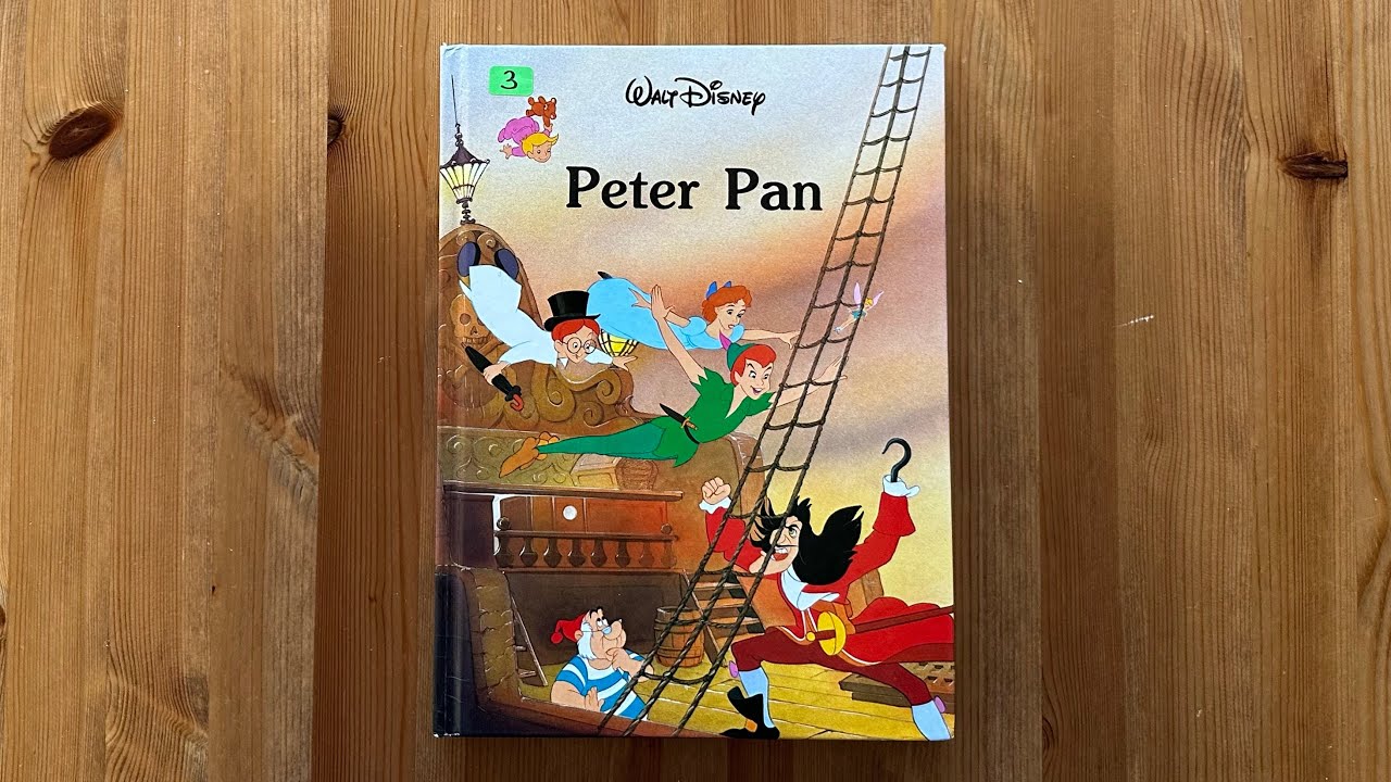 Ash reads Walt Disney’s Peter Pan