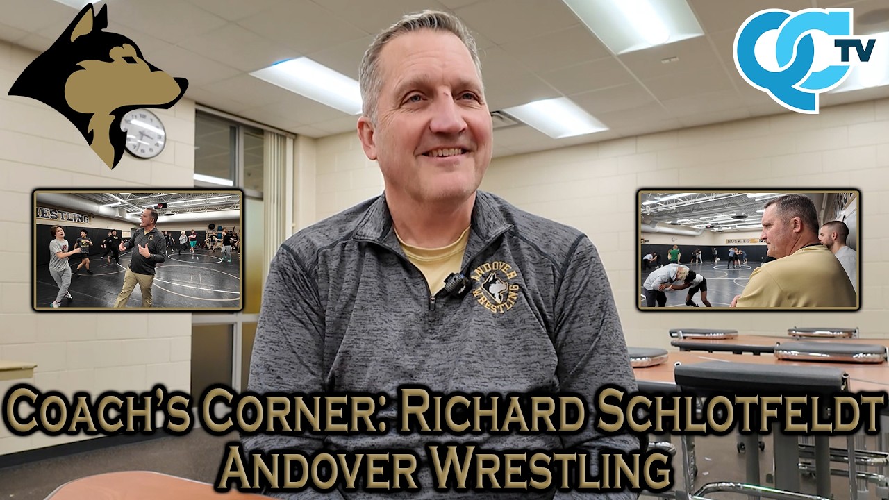 Coach's Corner: Richard Schlotfeldt - Andover Wrestling | Andover, MN | QCTV