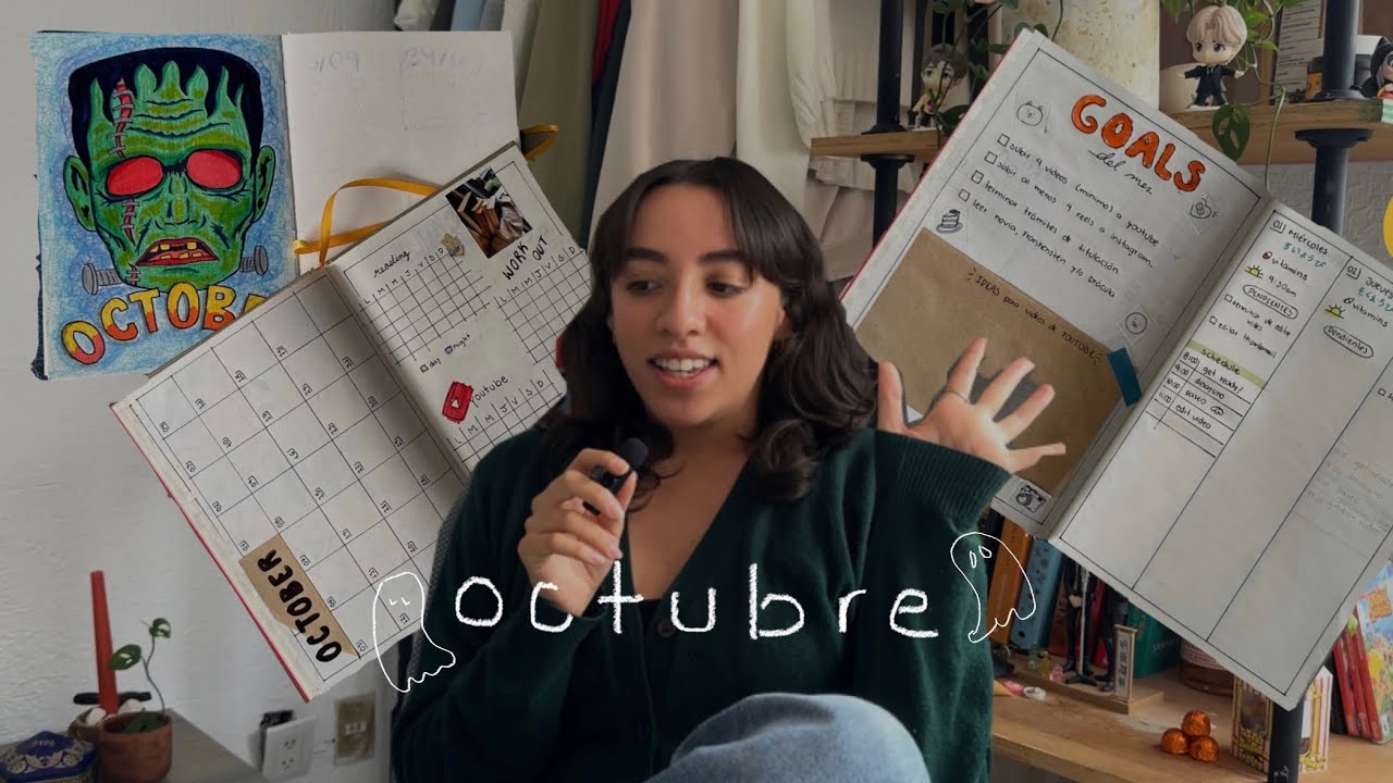 organizándome para octubre + mi ecosistema de libretas