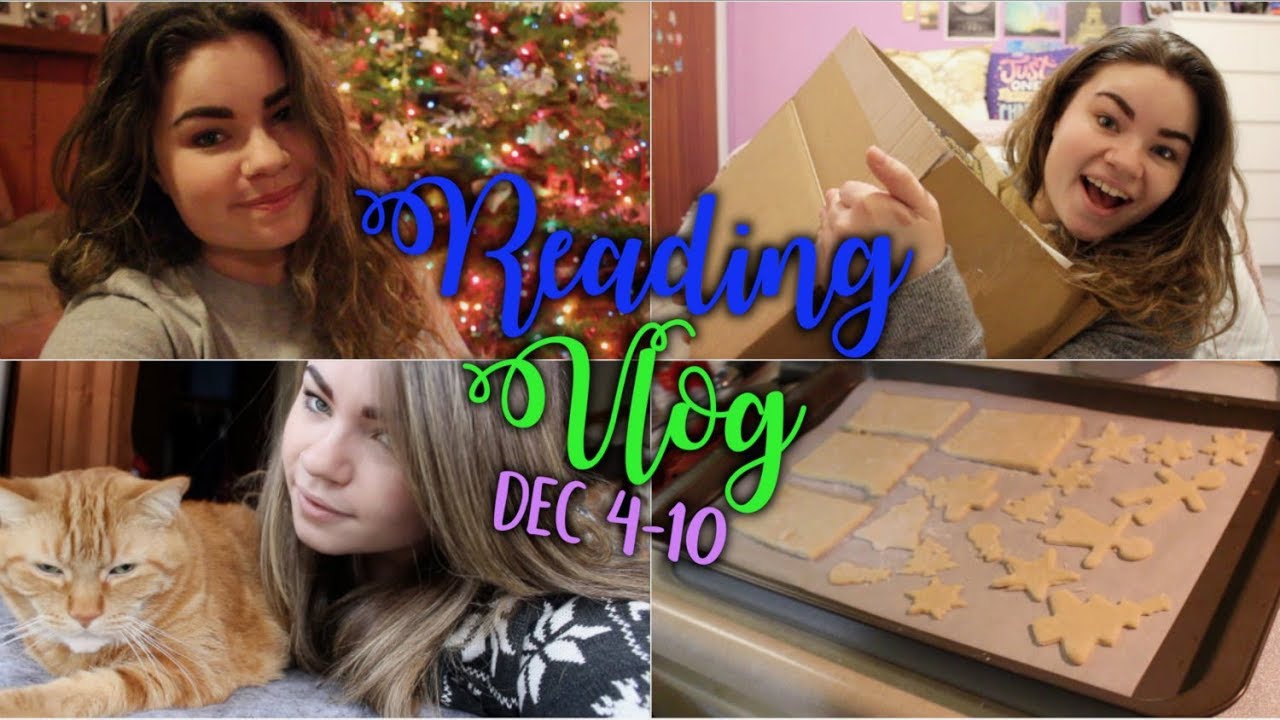 CHRISTMAS TREE DECORATING, COOKIE BAKING, & A BIG HAUL | Reading Vlog December 4-10