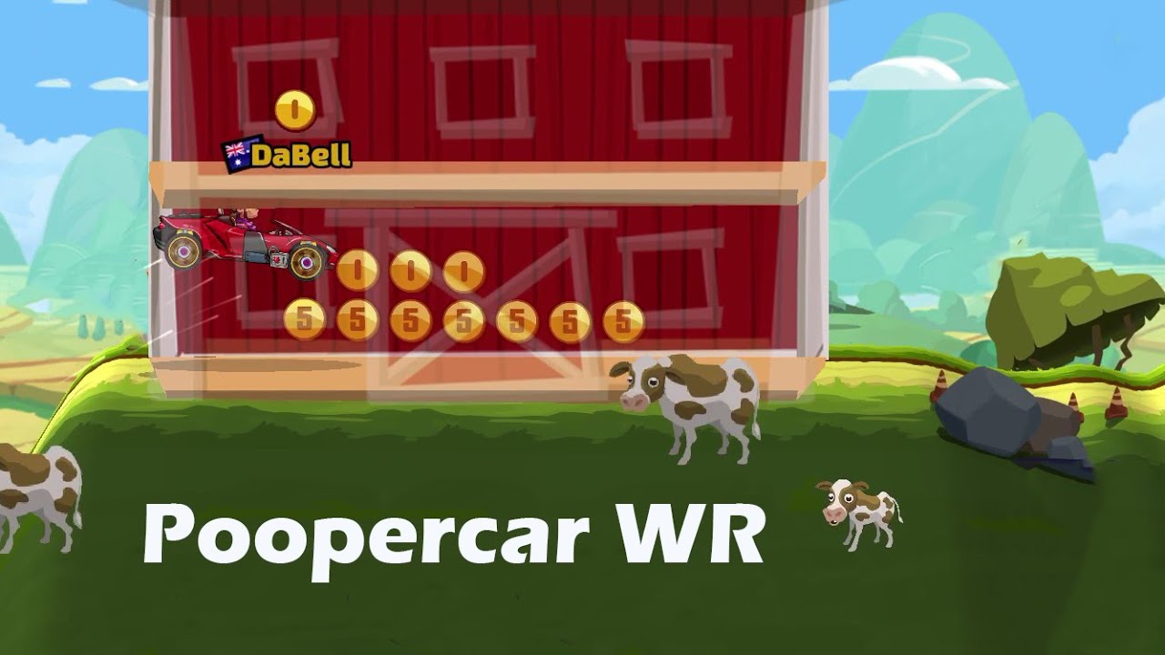 😎😁Beating Zorro's WR with BIG disadvantage - Supercar Countryside WR - Hill Climb Racing 2