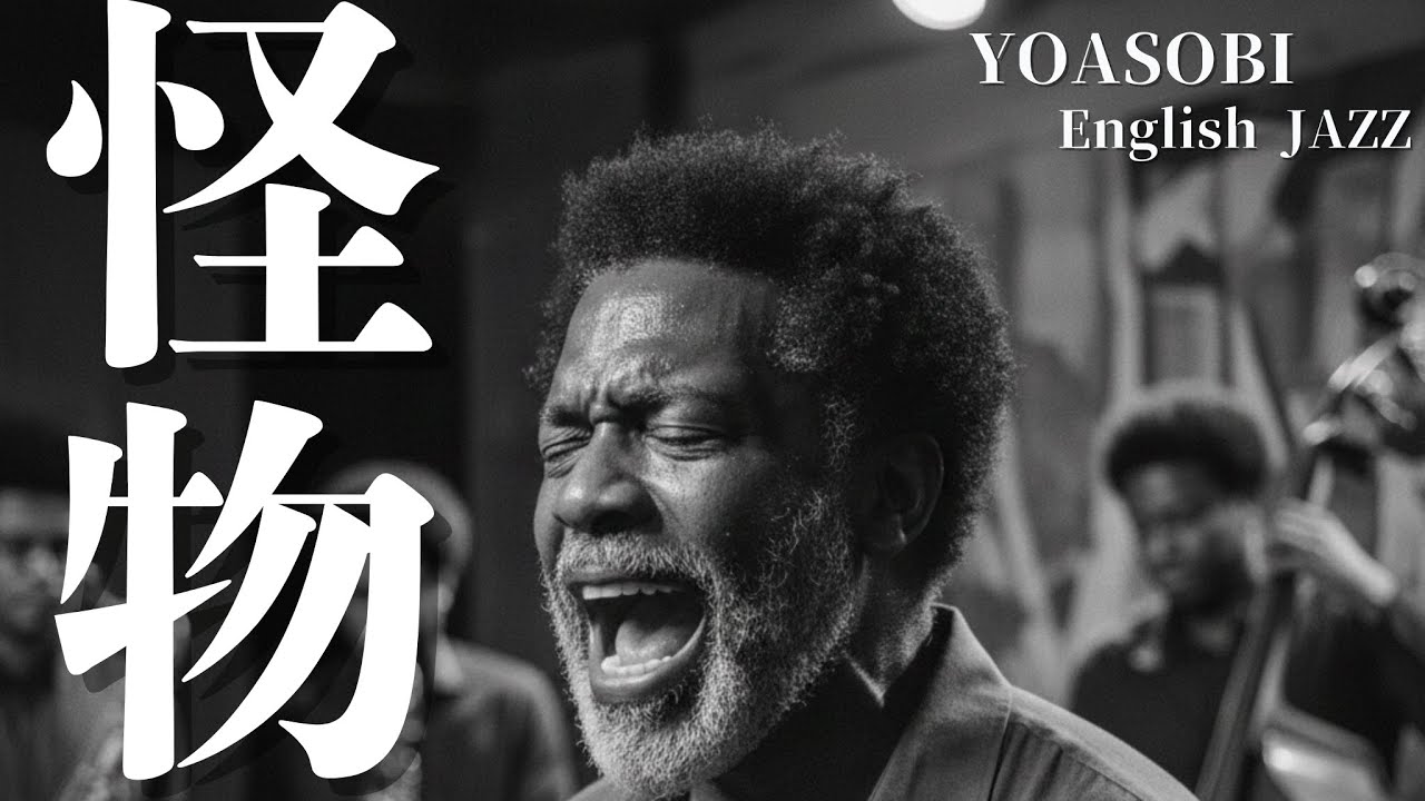 【ド迫力の歌声】怪物/YOASOBI　English Jazz cover