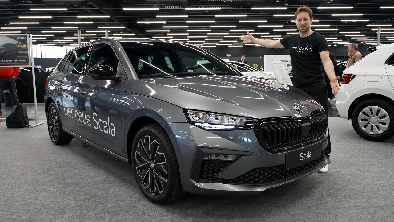 Обзор нового Skoda Scala Facelift 2024