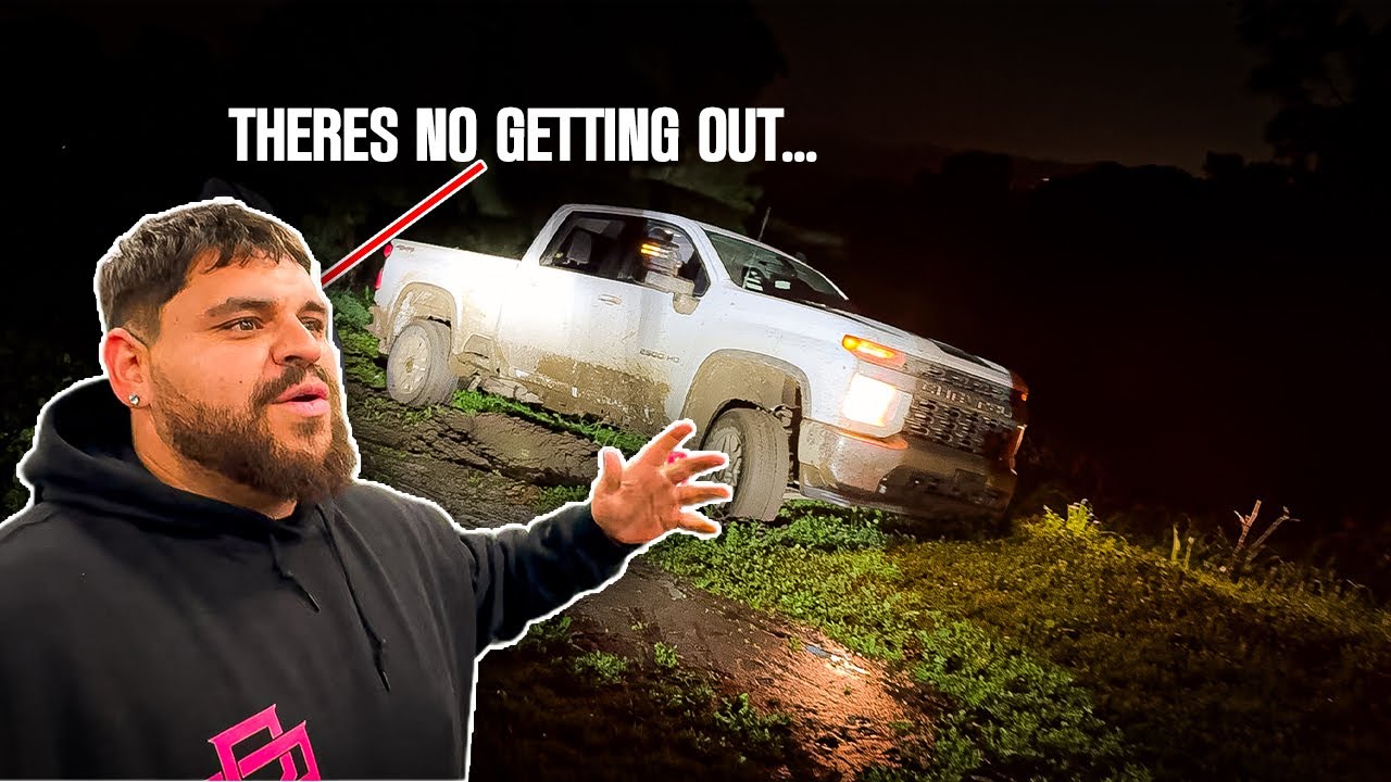WE WENT OFF ROADING AND GOT STUCK...