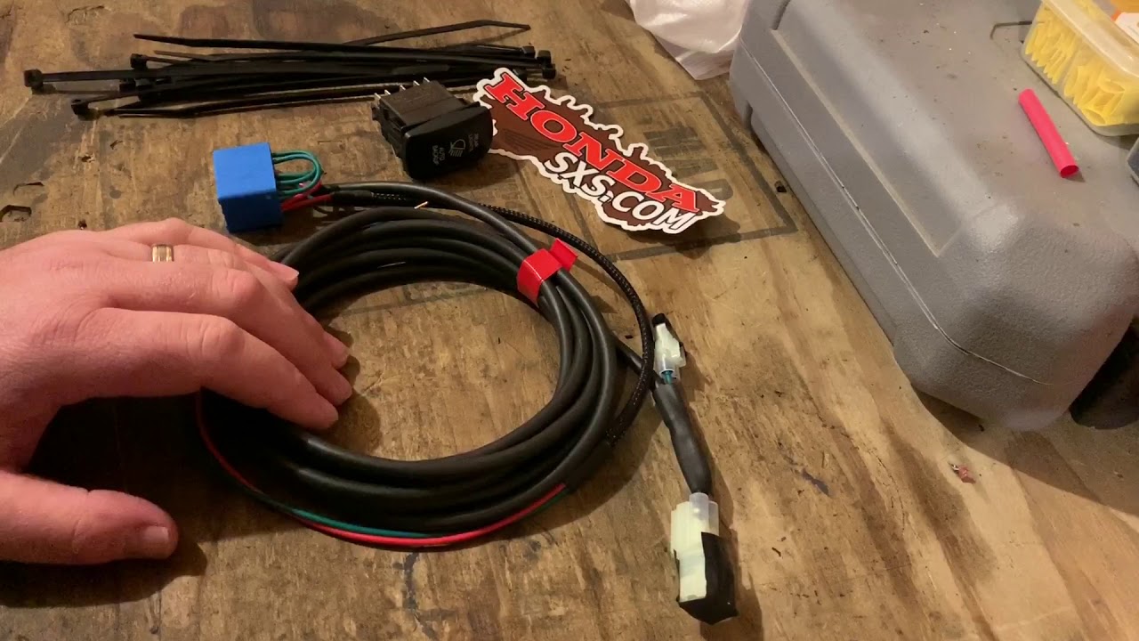 Honda Pioneer 1000 Auto Reverse Light Dash Switch