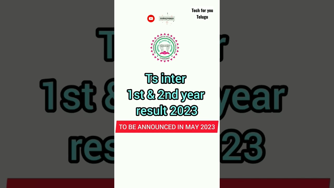 ts inter result update 2023 #tsinterresults #updates
