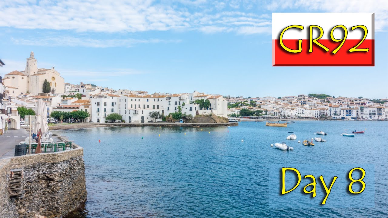 We are back on GREAT MEDITERRANEAN COAST HIKE in Costa Brava, Spain! | Day 8 – Cadaqués to Roses